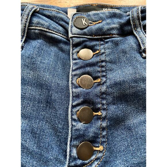 KUT From The KLOTH 'Rachael Fab Ab Mom Jean' sz 8L (shortened) - Picture 3 of 13